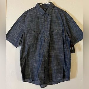 🖤🩶🤍Men’s Alfani Charcoal Grey Button Up🤍🩶🖤